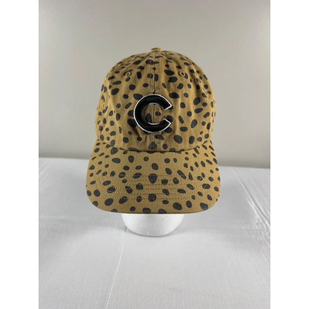 47 Brand Chicago Cubs Hat Womens Cheetah Print Baseball Hat